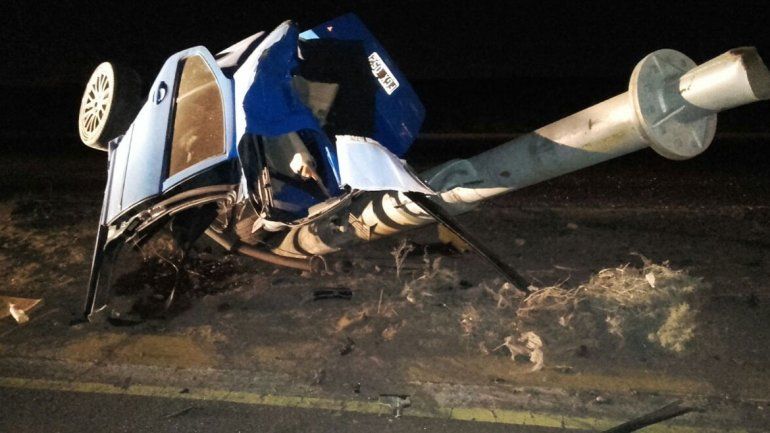 Fuerte choque en la Autovía Norte