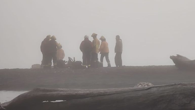 Alarma por un incendio en una zona de difícil acceso del Lago Tromen