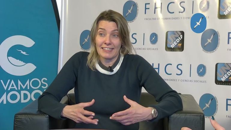 Susana Vidoz, decana de la facultad de Humanidades de la universidad de Comodoro Rivadavia. Susana Vidoz, decana de la facultad de Humanidades de la universidad de Comodoro Rivadavia.