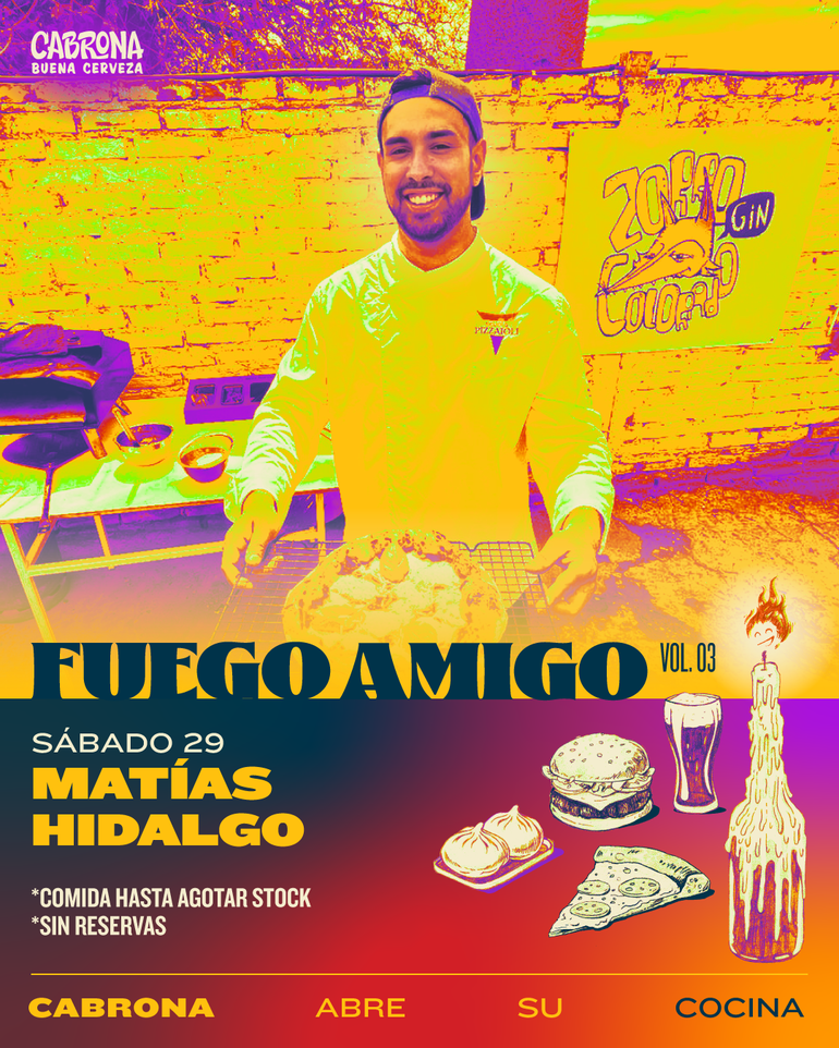 Matias Hidalgo viene de participar en la 5ta edición del Campionato Scuola Pizzaioli y quedar entre los primeros 7. Sus pizzas son irresistibles.