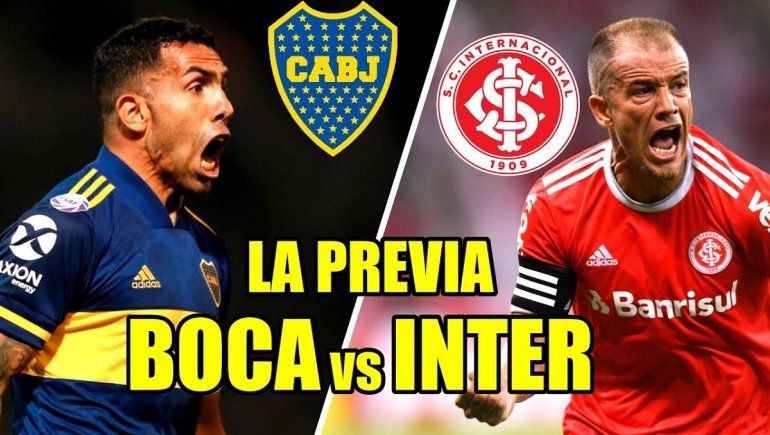 Boca: 11 contra Inter de Brasil en Copa Libertadores