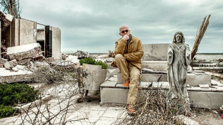 MATERIAL EXCLUSIVO: Retrato de una tempestad. El Indio en &nbsp;Epecuén (a unos 500 km de Buenos Aires)