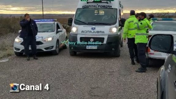 Hallaron calcinado a un panadero en la zona del Valle Medio
