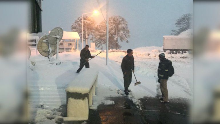 Habilitaron desde esta mañana el Paso Pino Hachado