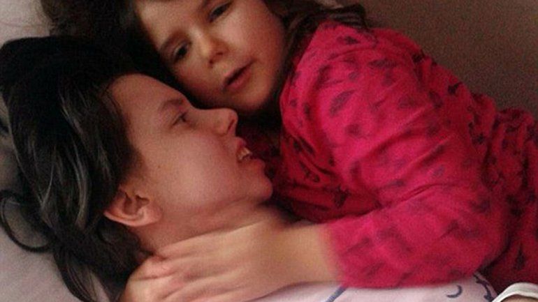 Mamá Danijela y su hija Marija. La historia de un encuentro conmovedor.