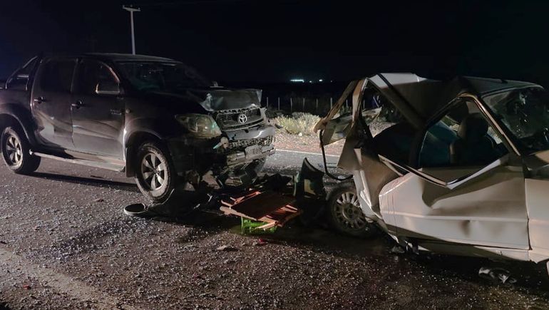 Grave accidente en Ruta 51: cuatro personas resultaron heridas