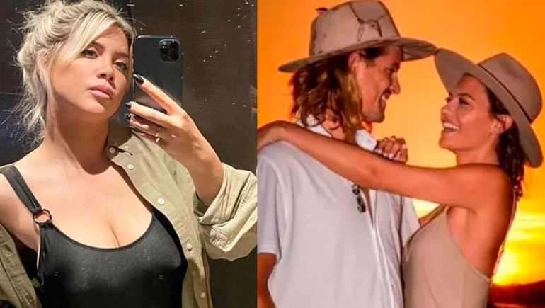 Wanda Nara habló de los polémicos likes al novio de Jujuy Jiménez