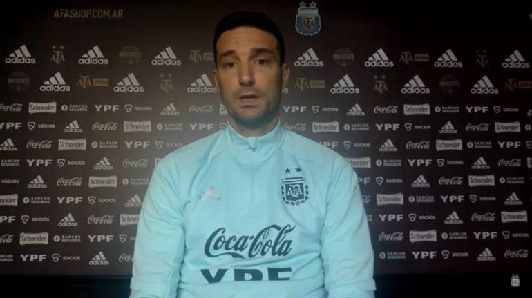 Scaloni le respondió al Cholo Simeone: Charlamos con Diego