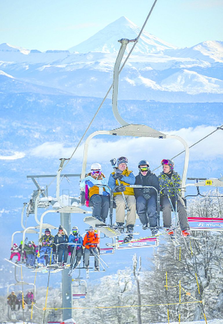 Chapelco arrancó la temporada invernal con muy buenos números.