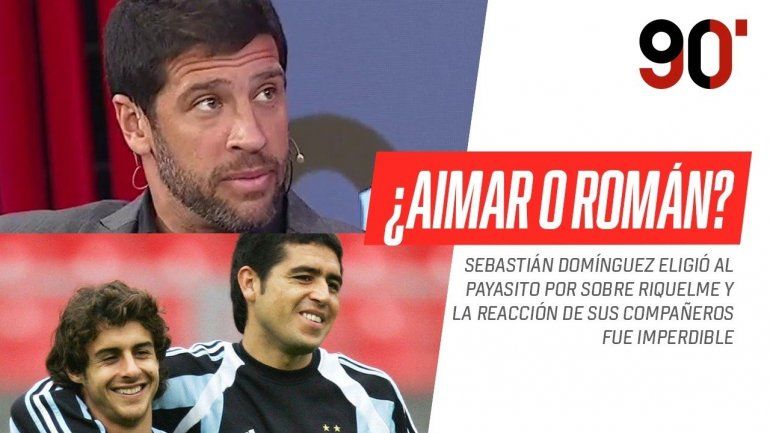 Seba Domínguez desató una inesperada polémica al escoger a Pablito por sobre Román.