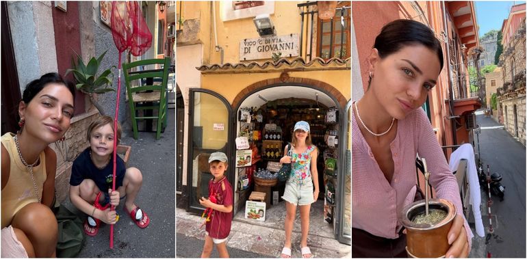 Las fotos de las vacaciones de Zaira Nara Las fotos de las vacaciones de Zaira Nara