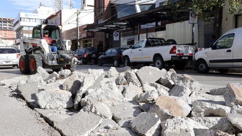 Repararon 750 baches en las calles troncales
