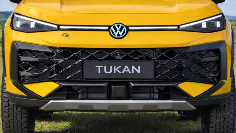Recreación digital de cómo podría ser la Volkswagen Tukan. Foto: Kolesa.ru.