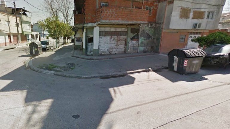 El contenedor donde fue encontrada muerta la beba ayer