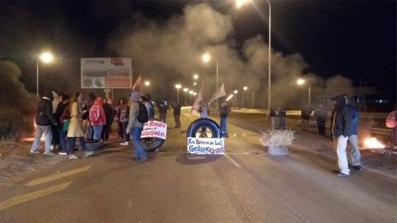 Paro nacional: ceramistas levantaron el corte sobre la Ruta 7