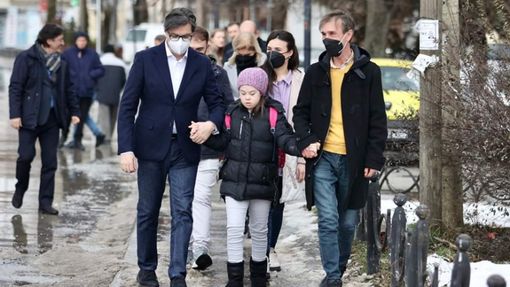 El admirable gesto de un presidente con una víctima de bullying
