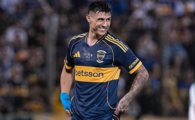 Adam Bareiro y un estreno soñado en Boca.