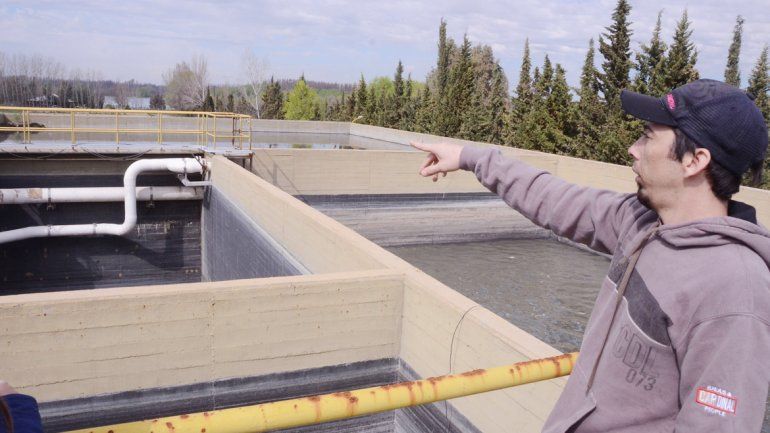 La planta cloacal de Plottier tiene varios problemas y quieren corregirlos.