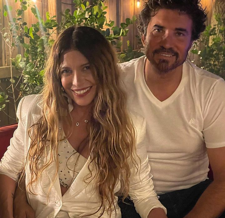 Mónica y Diego cumplieron 20 años de casados en diciembre pasado.