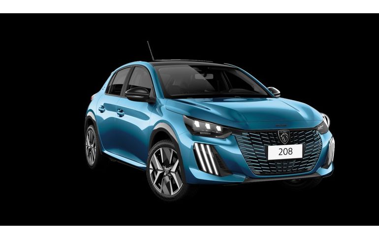 El Peugeot 208 estrena un nuevo color azul en la gama. El Peugeot 208 estrena un nuevo color azul en la gama.