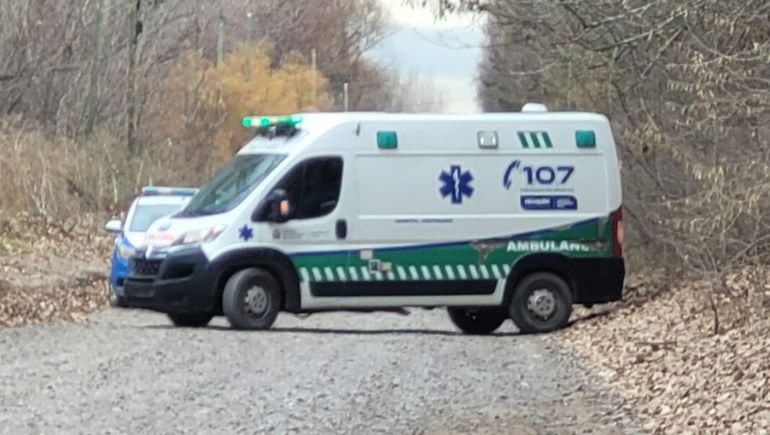 La mujer fue hallada por vecinos del sector. (Foto: Gentileza Centenario Digital)