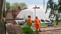 En la zona cero se agotaron los lugares donde estaría Lian Flores / Foto Gentileza La Voz