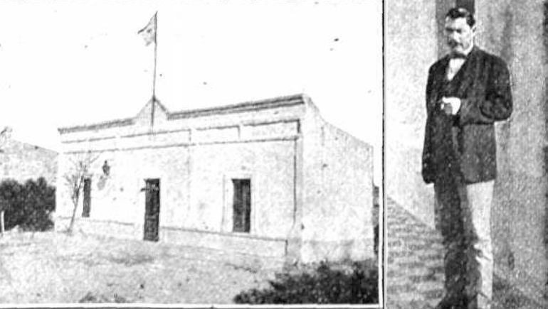 La comisaría de Neuquén y el director de la cárcel, Rafael Castilla. La comisaría de Neuquén y el director de la cárcel, Rafael Castilla.