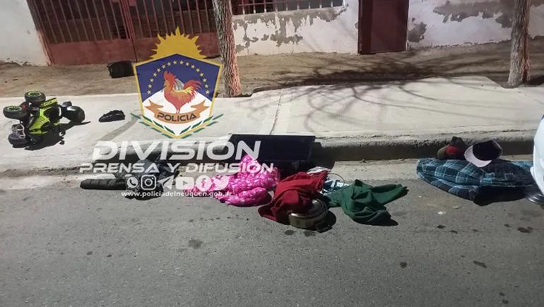 Detenidos in fraganti al escapar con un botín de una vivienda