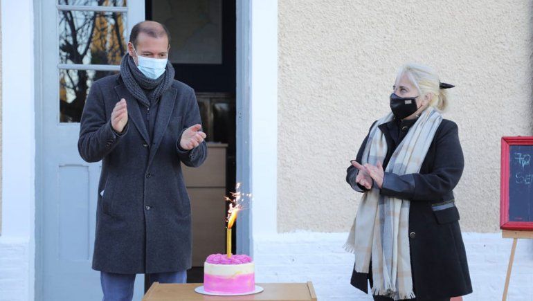 Gutiérrez presidió los festejos por el 70º aniversario de Senillosa