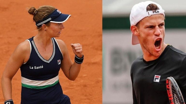 Nadia Podoroska y Diego Scbwartzman continúan en el Torneo Roland Garros