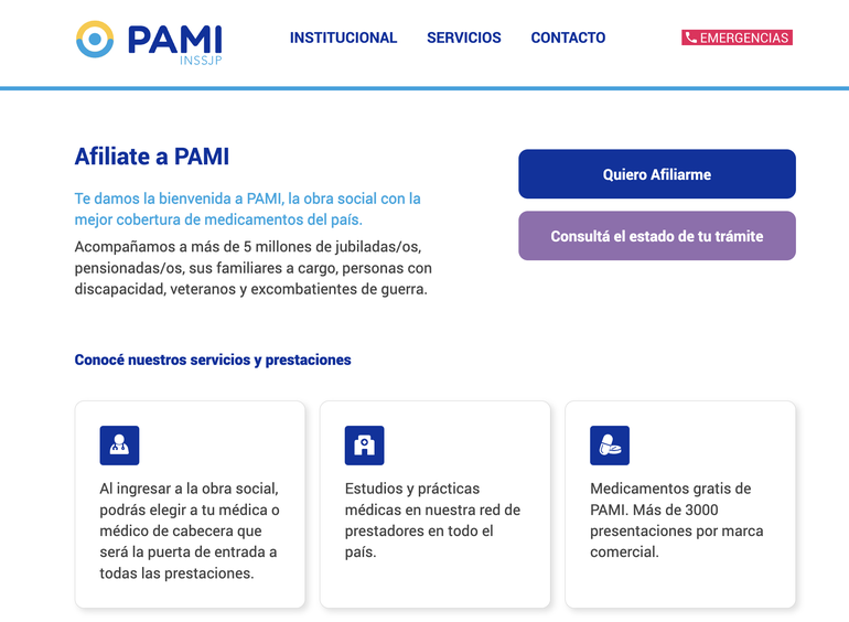 Desde la página oficial del programa es posible afiliarse. Desde la página oficial del programa es posible afiliarse.