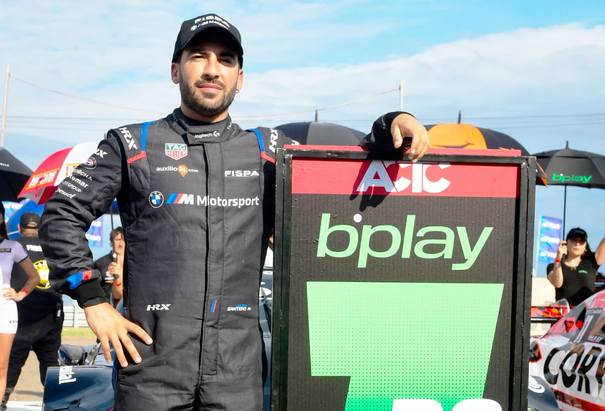 Julián Santero, el poleman en Viedma.
