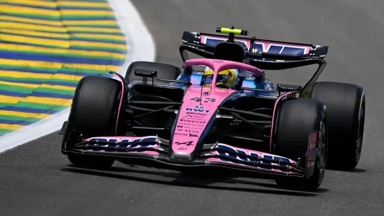 Franco Colapinto en Brasil.