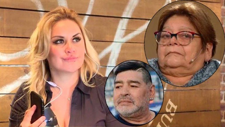 Verónica Ojeda contraatacó y difundió un audio de la hermana de Diego