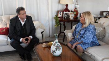 Carlos Eguía y Lilita Carrió
