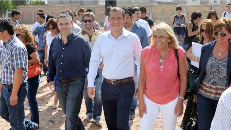 Gutiérrez estuvo ayer en Los Polvorines