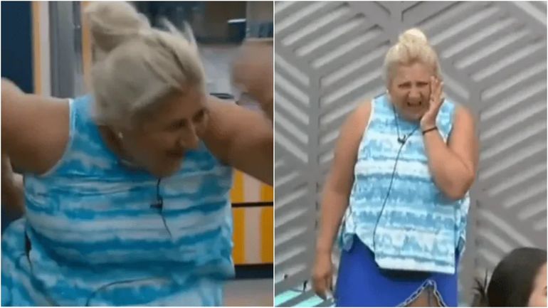 La reacción de Petrona en la casa de Gran Hermano La reacción de Petrona en la casa de Gran Hermano