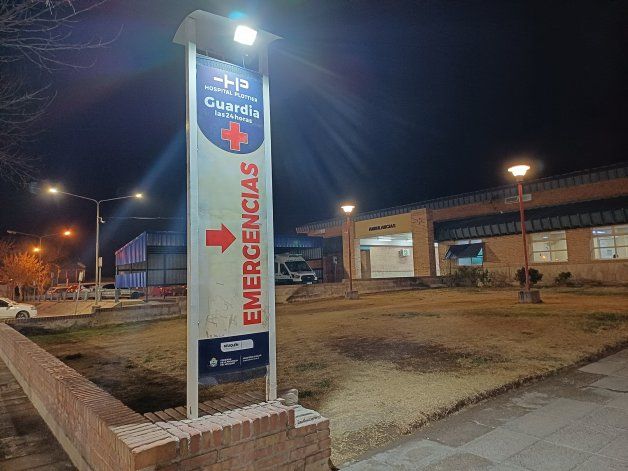 Los heridos ingresaron por la guardia del Hospital de Plottier.