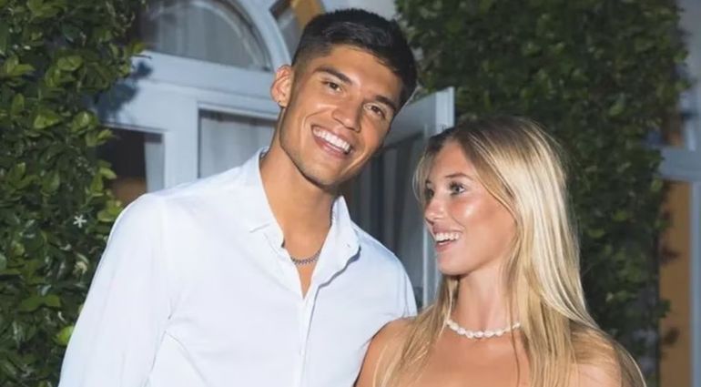 El Tucu Correa se casó con Clara Casiraghi en Italia.