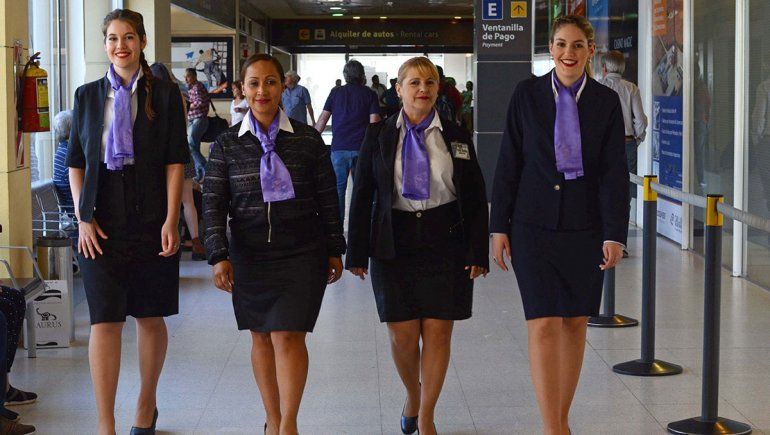 Neuquén ya tiene a sus tripulantes de cabina