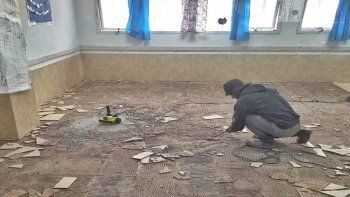 comenzaron las obras de restauracion en la escuela 362