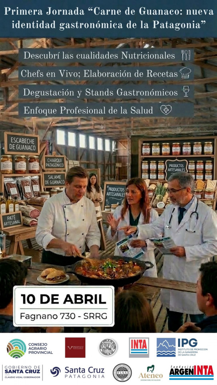 Autoridades de INTA y el Gobierno de Santa Cruz promueven el desarrollo de la econom&iacute;a regional.
