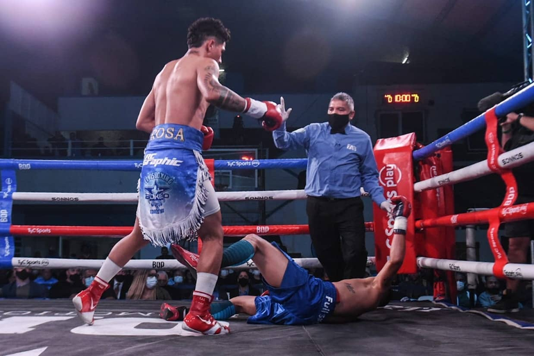 El zurdazo demoledor de Sansón Rosa que le hizo ver las estrellas