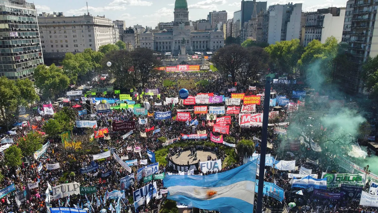 El paro nacional está anunciado para esta lunes y martes. Foto: archivo.