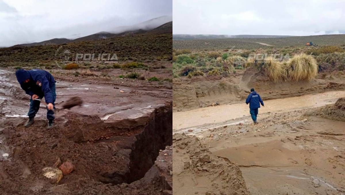 siete horas bajo la tormenta: el rescate epico de una nena de 3 anos en la inmensidad de chacayco sur