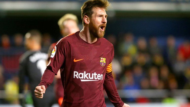 Messi convirtió para la victoria del Barcelona y alcanzó una nueva marca histórica.