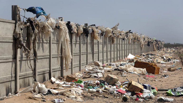 La basura a cielo abierto es un drama en la meseta