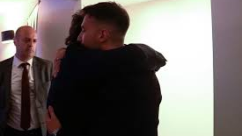 Javier Milei y Mauricio Novelli. Foto: La Nación.