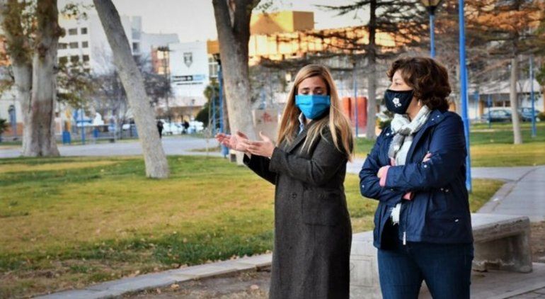 Carreras visitó Roca para poder frenar la ola de contagios