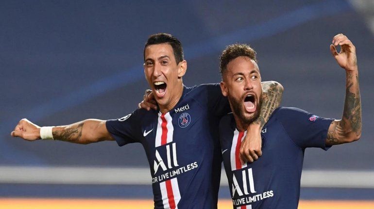 Di María y Neymar claves para la primera final del PSG en la Champions.